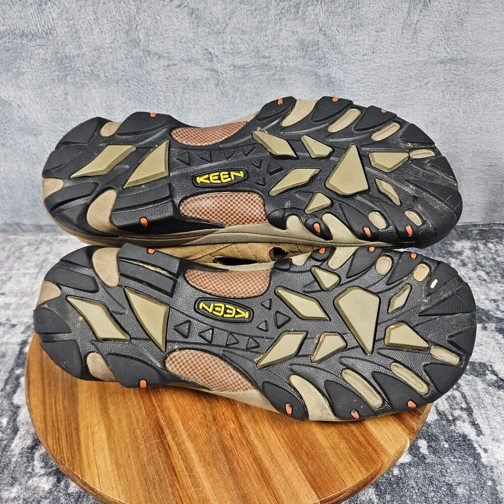 Keen Arroyo II Brown Leather Hiking Sandals Men's 11.5 Waterproof Arch Support